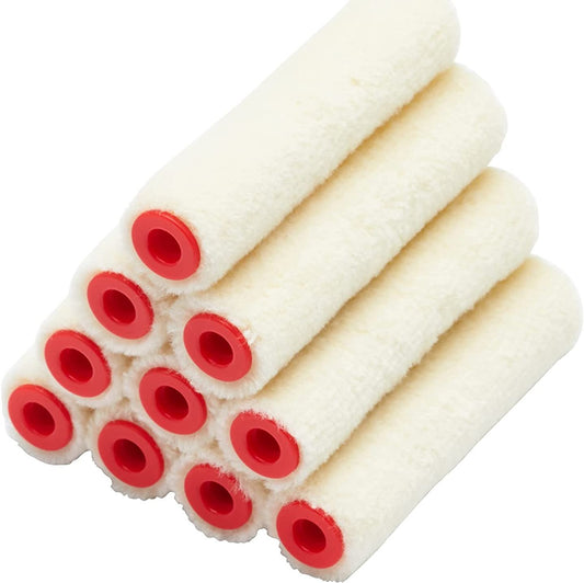 10 Pack 4" Gloss Pile Mini Roller