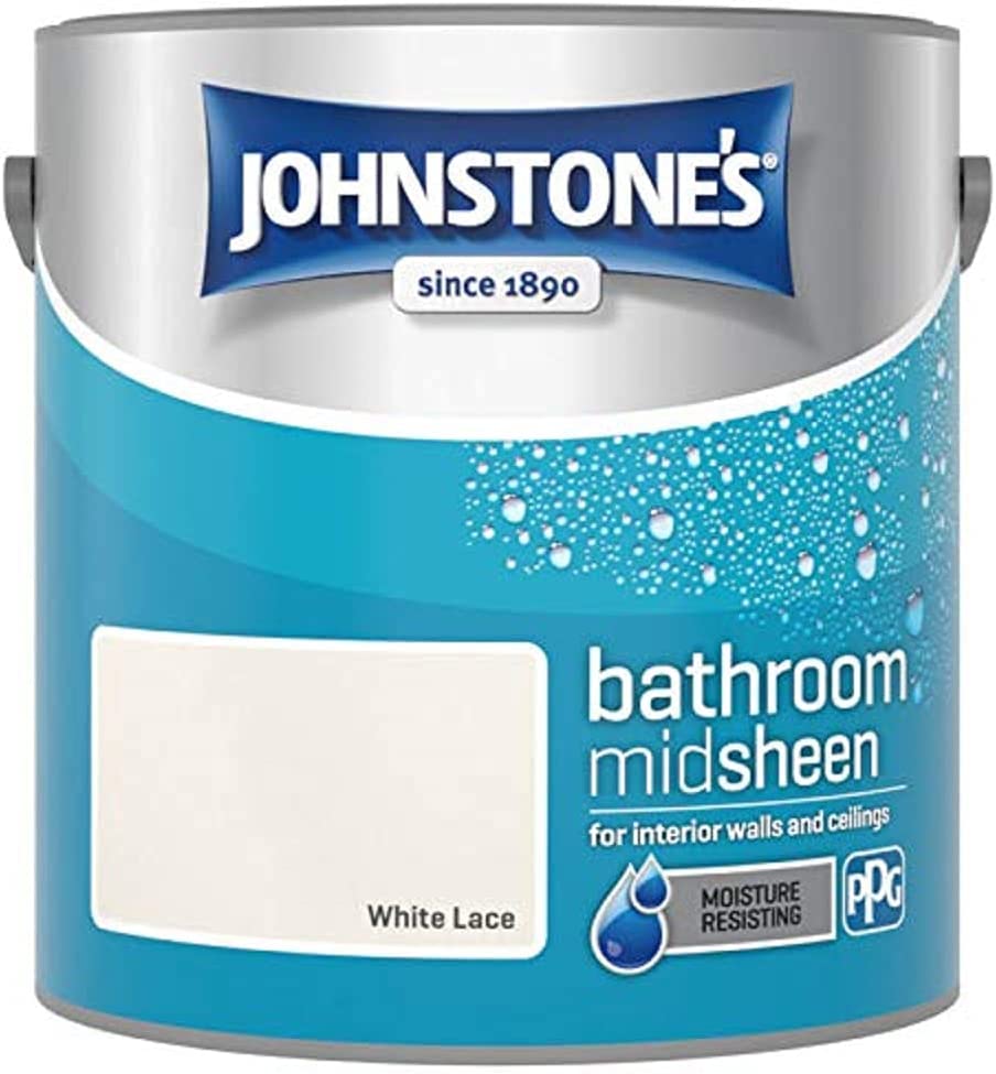 Johnstone's BATHROOM MS WHIT LACE 2.5L