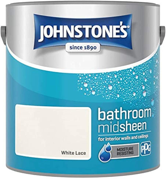 Johnstone's BATHROOM MS WHIT LACE 2.5L