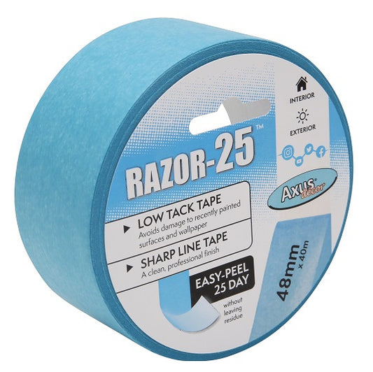 Razor-25 low tack tape 48x40mm
