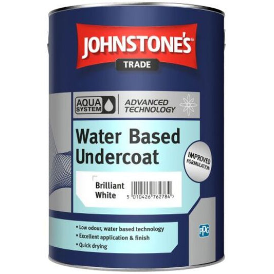 Johnstone's Aqua Undercoat Brilliant White 2.5L