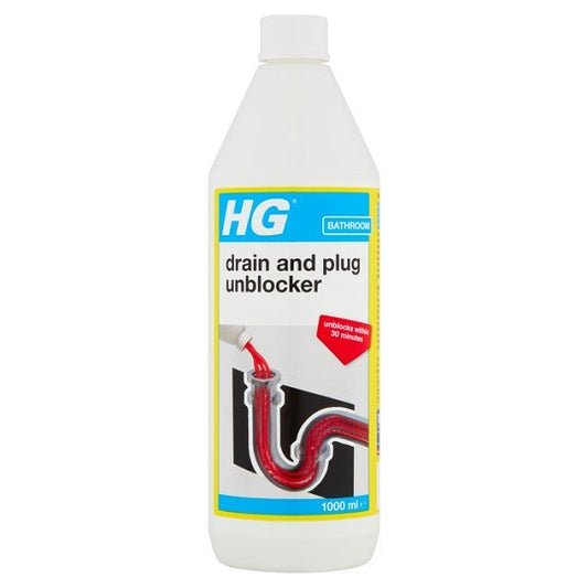 HG Drain And Plug Unblocker 1L