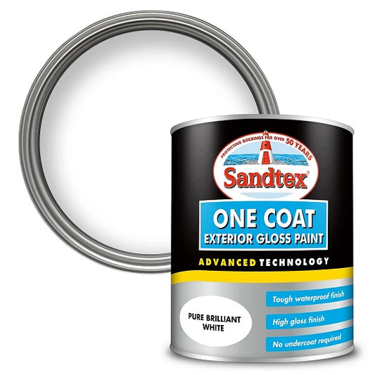 SX 1COAT EXT GLOSS BRIL WHITE 750ML  Brilliant Whi