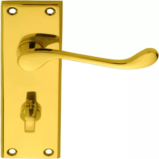 Victorian Scroll Lever BATH PB
