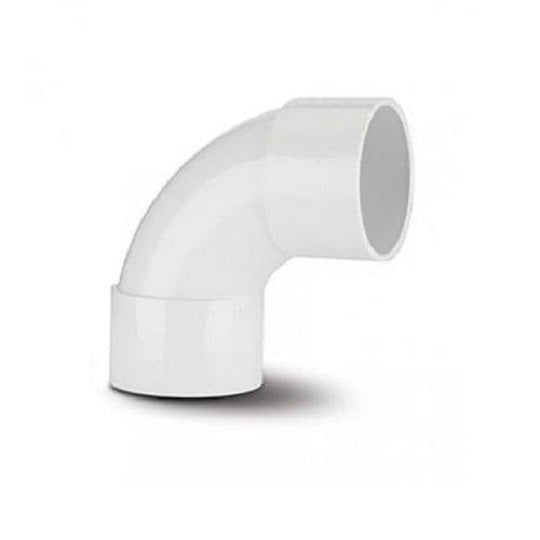 Polypipe WS13W Swept Bend 90 degree 32mm