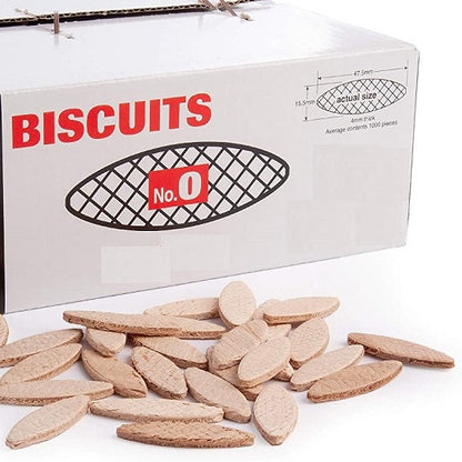 Wooden Jointing Biscuits No. 0