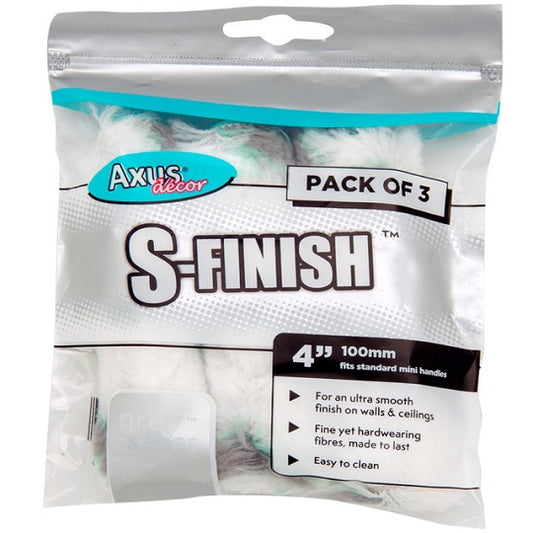 S-finish mini roller pack 100mm