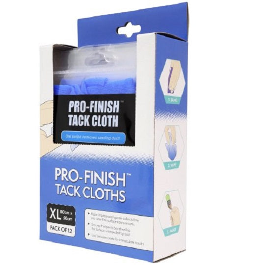 Axus Pro-Finish Tack Cloth, (blue series) 80cm x 50cm,