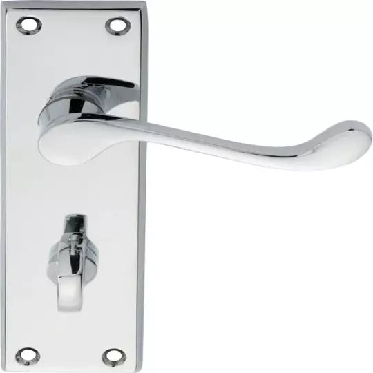 Victorian Scroll Lever BATH CP