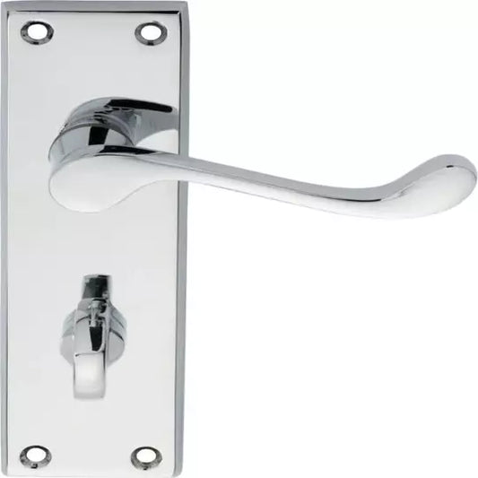 Victorian Scroll Lever BATH CP