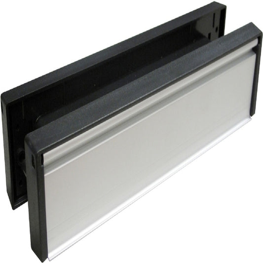 Telescopic Letter Plate Silver 300mm