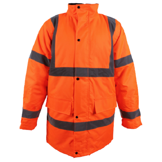 SML HI-VIS  Orange Coat