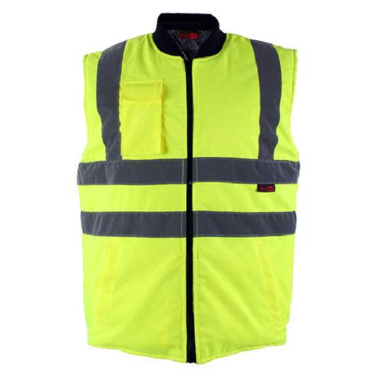 SML HI-VIS Yellow Bodywarmer