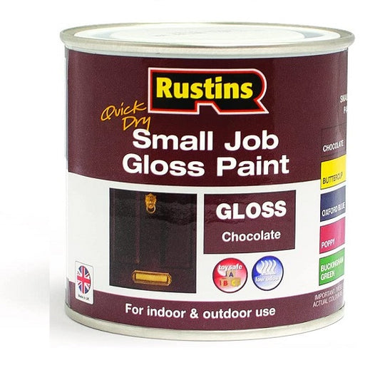 Rustins Quick Dry Small Job Chocolate 250ml