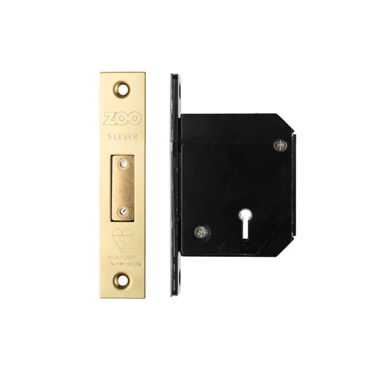 BS 5 lever deadlock 67mm  SSS