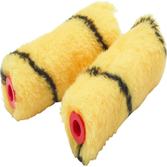 ProDec 4" Tiger Medium Pile Mini Rollers 2 Pack