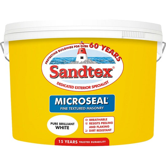 SX M/SEAL TEXT MASONRY  BRIL WHITE 10L   Brilliant