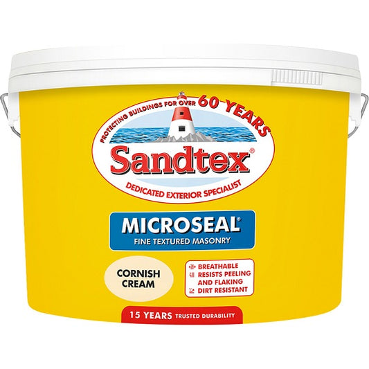 SX M/SEAL TEXT MASONRY  CORN CREAM 10L   Colour