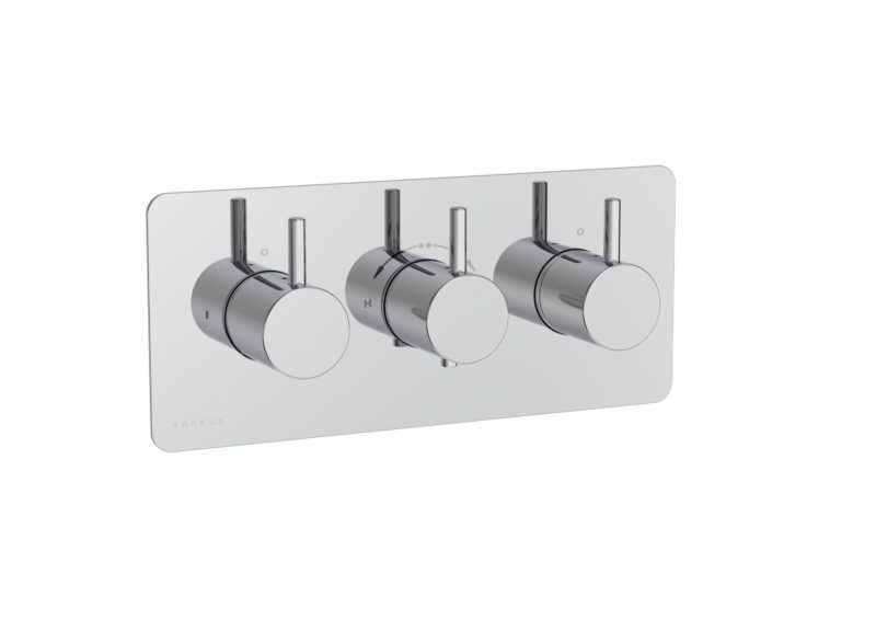 COS 3 way thermostatic shower valve kit in landsca