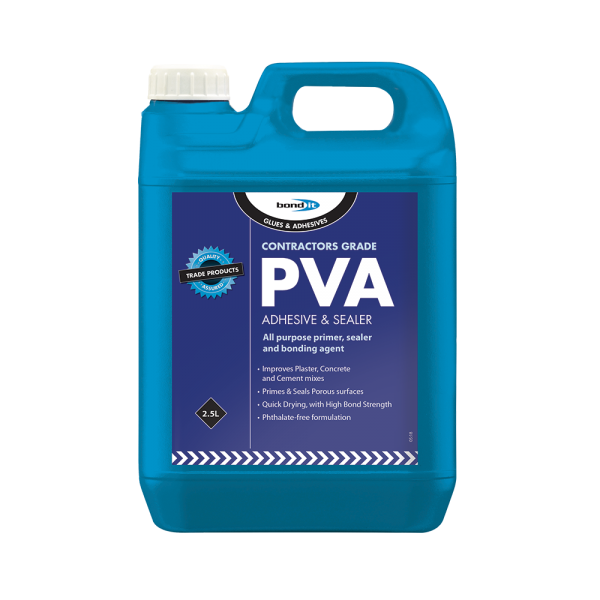 Contractors Grade PVA Adhesive & Sealer 2.5L