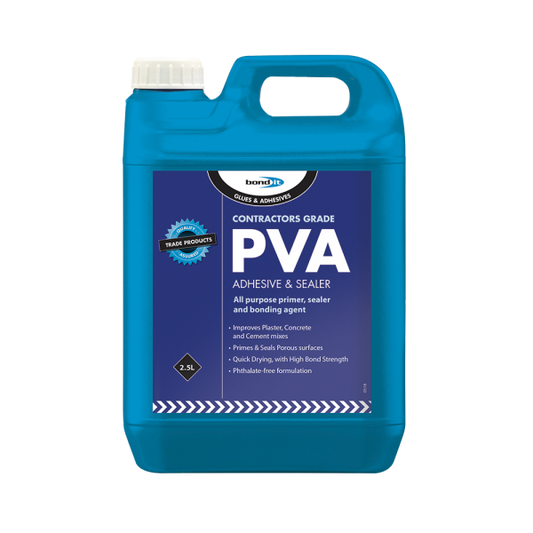 Contractors Grade PVA Adhesive & Sealer 2.5L