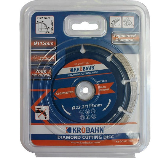 DIAM CUTTING DISC 115 X 22.2 X 2MM