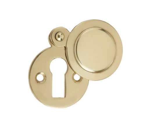 Victorian Covered Escutcheon 32mm - PB
