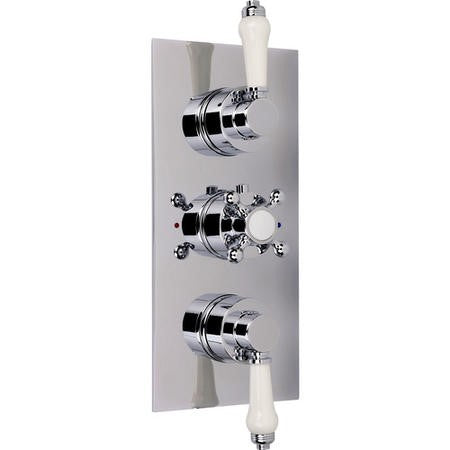 Klassique Triple Concealed Thermostatic Shower Valve