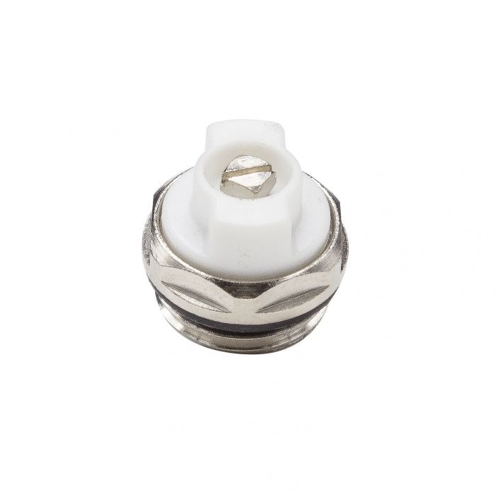 Directional Radiator Vent Chrome 1/2"