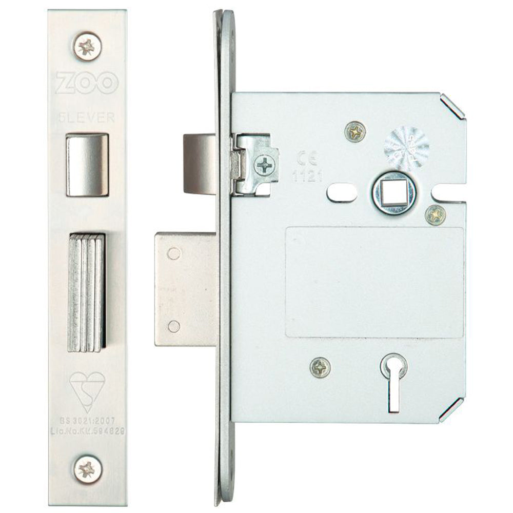 B/S 5 lever sashlock 76mm SSS