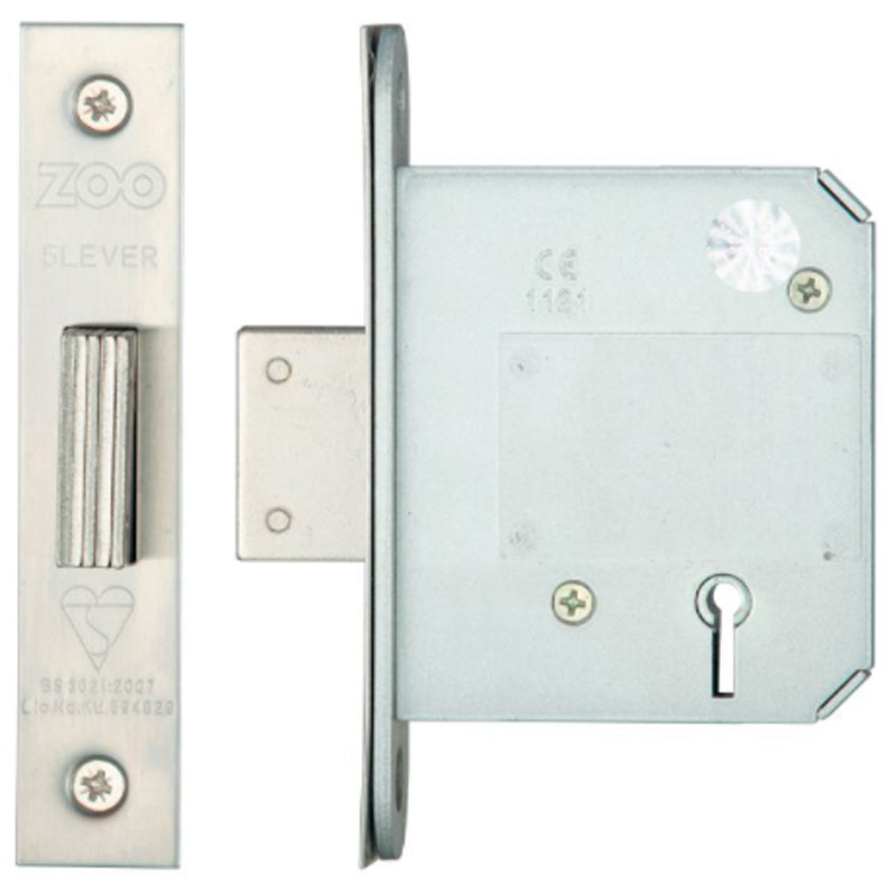 B/S 5-Lever deadlock 76mm