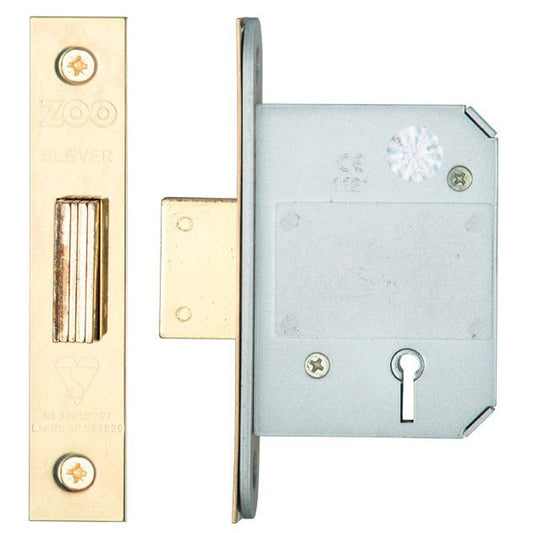 B/S 5 lever deadlock 64mm PVD