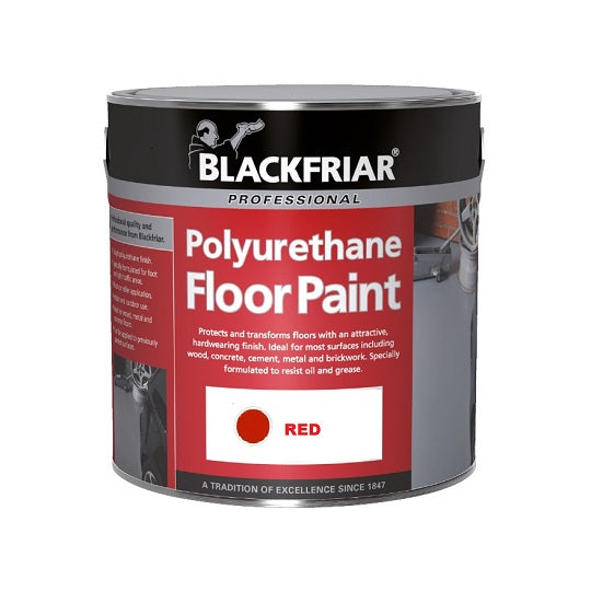 Blackfriar PU Floor Paint - Red 5lt