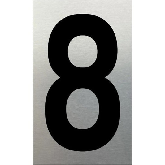 Self Adhesive Numeral (8) 75mm SA