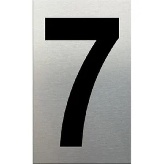 Self Adhesive Numeral (7) 75mm SA
