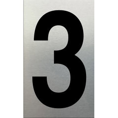 Self Adhesive Numeral (3) 75mm SA