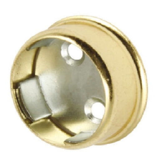 Wardrobe Rail Socket 19mm EB