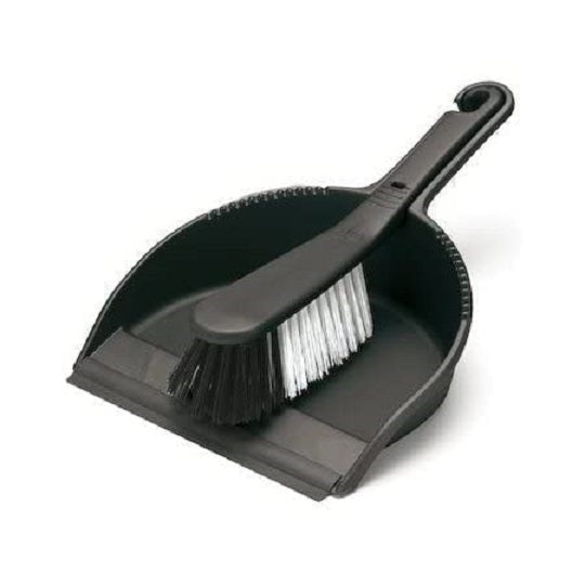 Stiff Dustpan & Brush Set