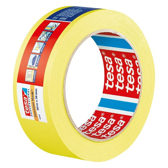 TESA TAPE YELLOW 38mm x 50m