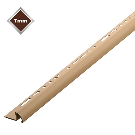 TILE EDGING ALMOND (7mm)