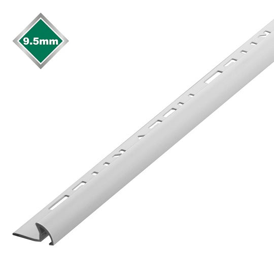 TILE EDGING PALE GREY (9.5mm)
