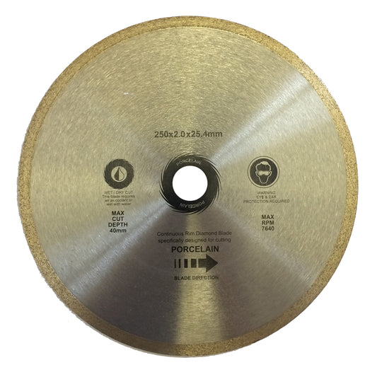 TITANIUM SPARE BLADE 250 X 25.4