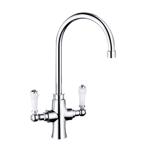 TK002 Rura Two Handle Kitchen Mixer Chrome