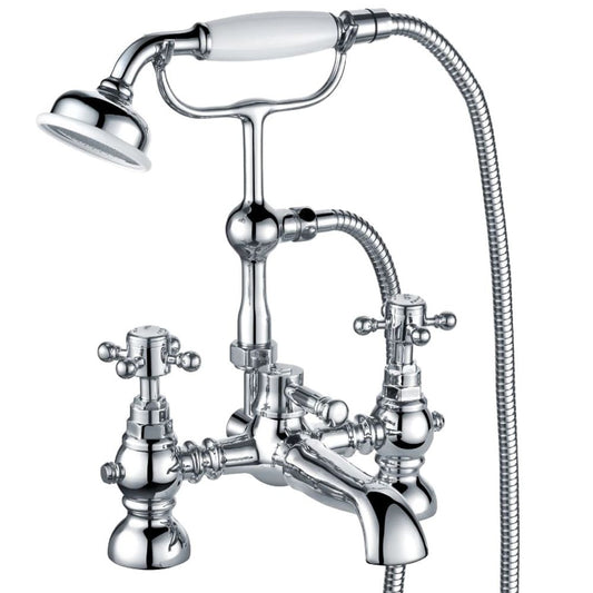 TT104 Two Handle Bath Shower Mixer Kit - Chrome