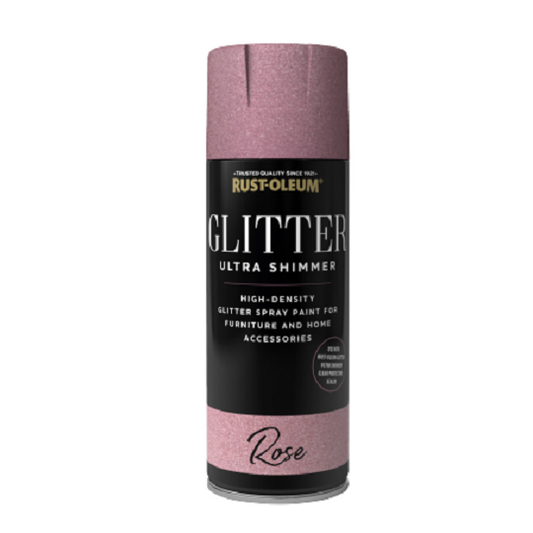 Ultra Shimmer Glitter Spray Rose 400ml