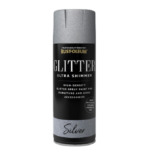 Ultra Shimmer Glitter Spray Silver 400ml