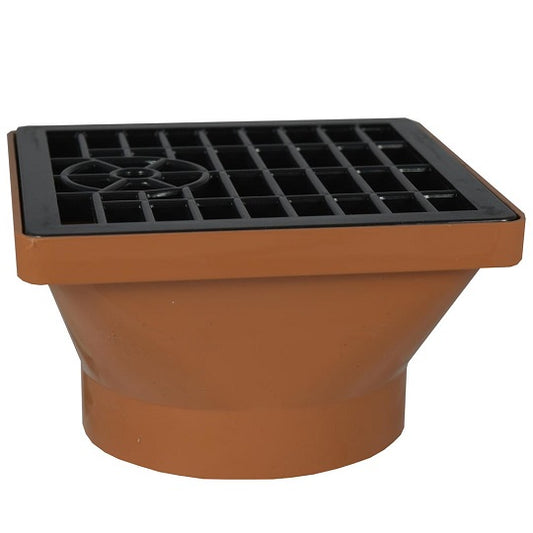 Underground 110mm Hopper Square Brown