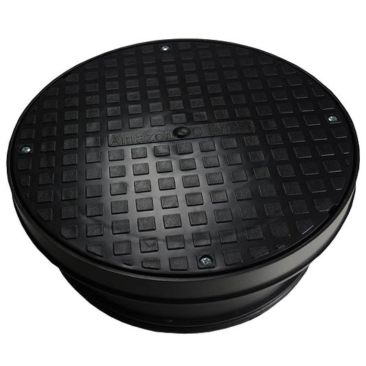 Underground 110mm Man Hole Cover & Frame 450mm