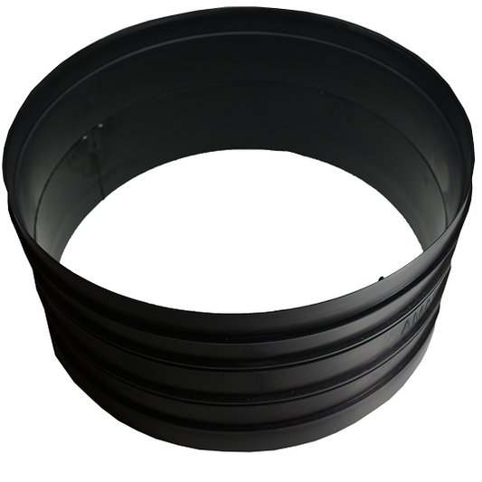 Underground 110mm Man Hole Riser 320mm Black