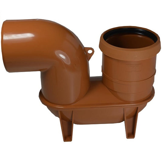 Underground 110mm P Trap Brown